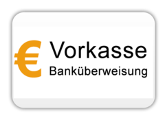 vorkasse Banküberweisung